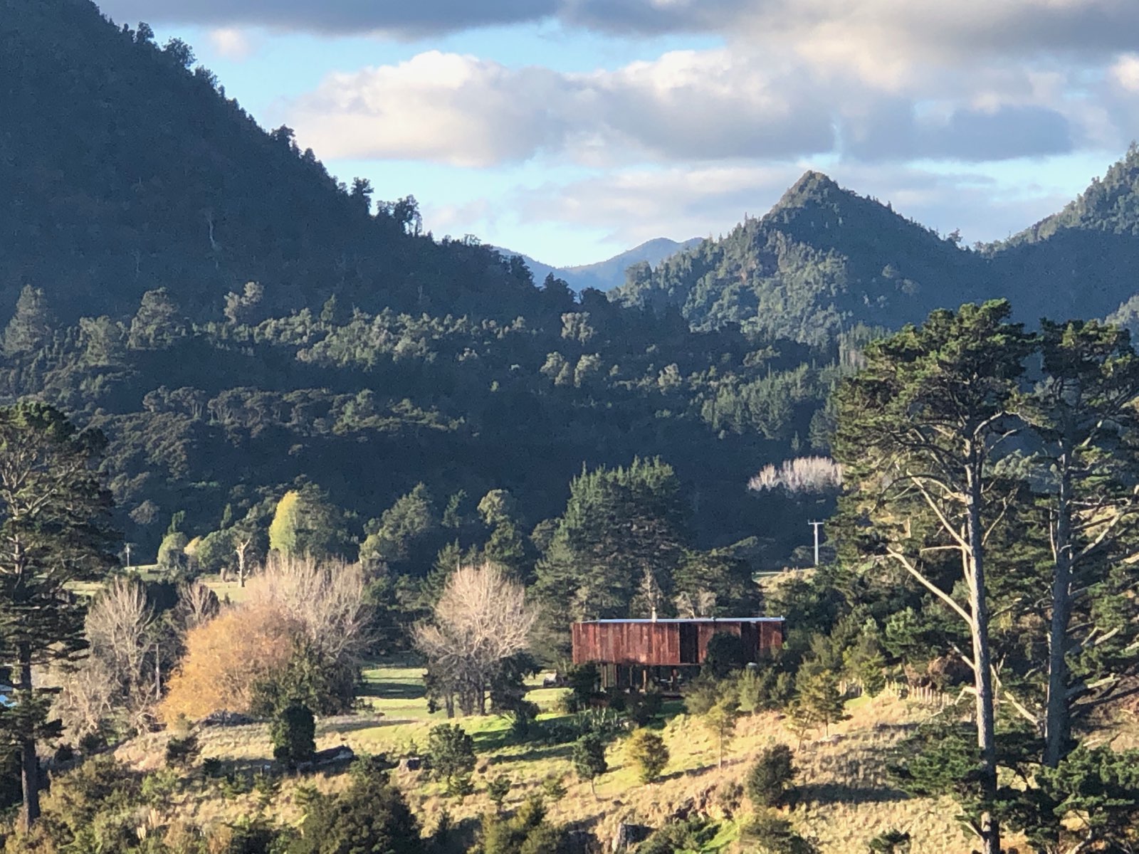 Iron-Clad House - landscape view