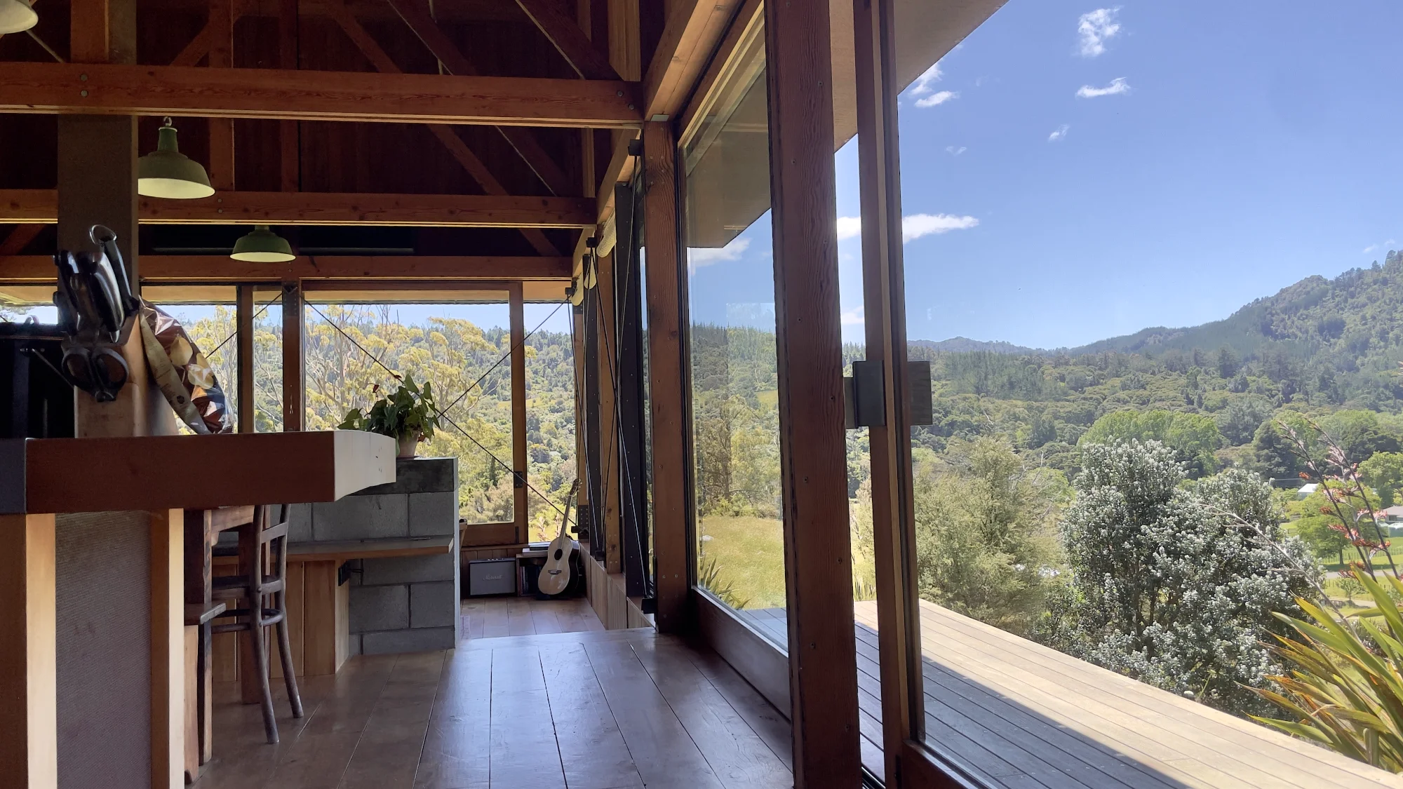 Iron-Clad House - kitchen area